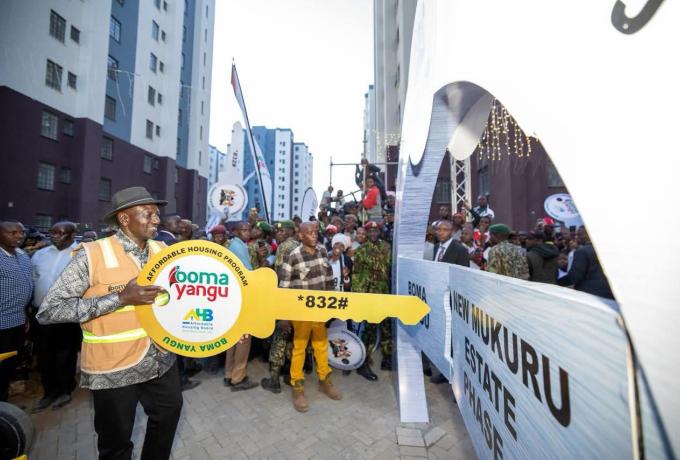 Mukuru Affordable Housing Estate Phase II was officially unveiled by President William Ruto