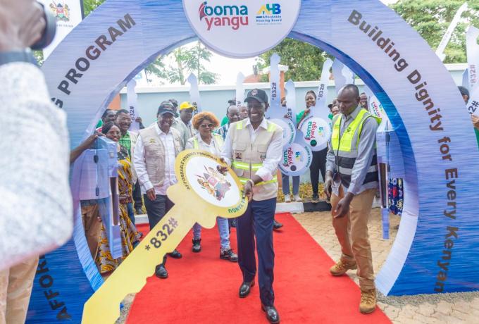 Vihiga Estate Affordable Housing Project commissioned